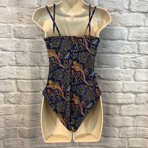NWT J.Crew Sz 4 Underwire Swimsuit Leopard Jungle - Picture 5 of 8